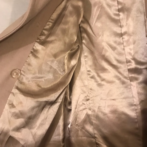 Vintage Kenneth Cole Wool Blend Pea Coat Sz 12 - Picture 6 of 10